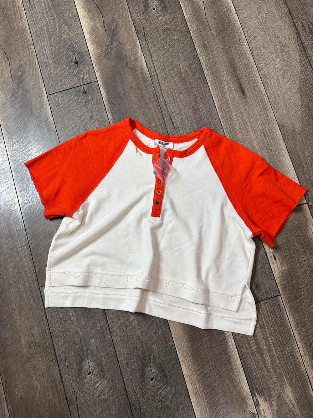 Double Zero Crop T-Shirt